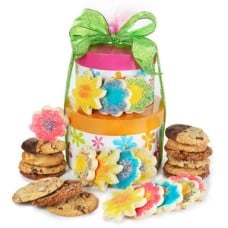 Flower Power Cookie Tower