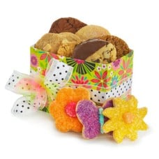 Flower Cookie Basket