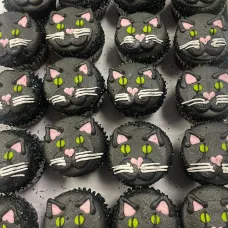 Black Cat Cupcakes