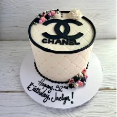 Chanel Designer Birthday Cake