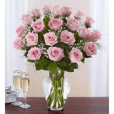 Ultimate Elegance Premium Long 48 Stems Pink Roses