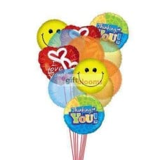 Lovely Balloons (6 Latex and 6 Mylar Balloons)