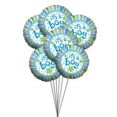 It's a Boy Balloons (6-Mylar Balloons)