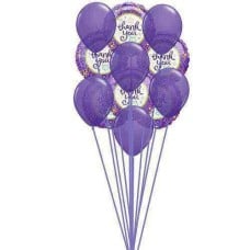 Purply (6 Latex and 6 Mylar Balloons)