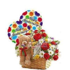 Lovely blooming anniversary