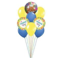 Giftblooms special for you (6 Latex and 6 Mylar Balloons)
