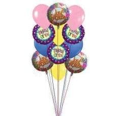Thinking You (3 Latex and 6 Mylar Balloons)