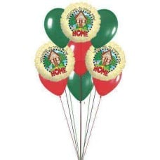Enter in a New Home (3 Latex and 6 Mylar Balloons)