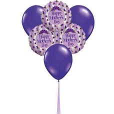 Lavender Love (6-Mylar and 6-Latex Balloons)