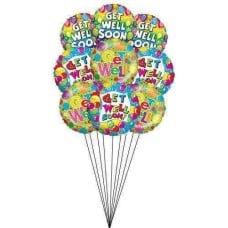 Shades of good health (9 Mylar Balloons)