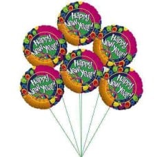 New Year Balloons