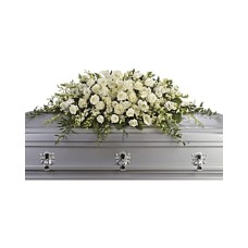 Purity and Peace Casket Spray