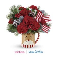 Send A Hug Reindeer Wish Bouquet (Standard)