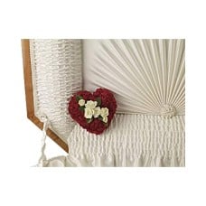 A Devoted Heart Casket Insert