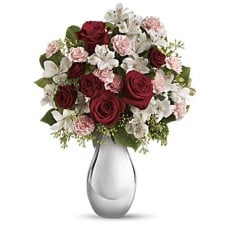 Giftblooms Crazy for You Bouquet with Red Roses (Standard)