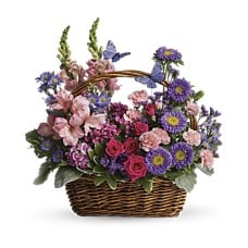Country Basket Blooms (Standard)