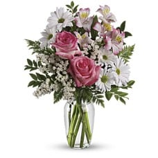 What a Treat Bouquet with Roses (Standard)