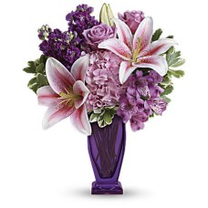 Blushing Violet Bouquet (Standard)
