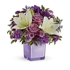 Giftblooms Pleasing Purple Bouquet (Standard)