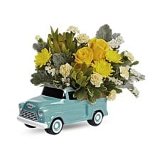 Chevy Blooming Pickup Bouquet (Standard)