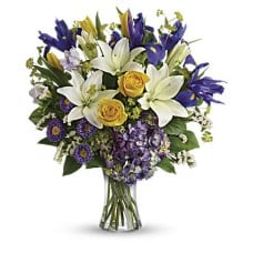 Giftblooms Floral Spring Iris Bouquet (Standard)