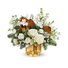 Giftblooms Golden Glitz Bouquet (Standard)