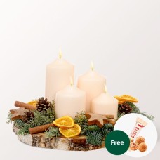 Wreath Winterduft (Ø 30cm) with 2 Ferrero Rocher