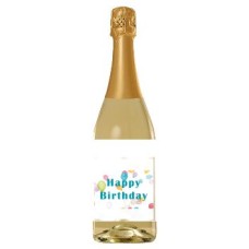 Riesling sparkling wine with text and custom design (0,75 l)