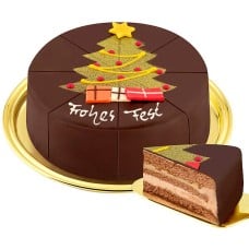Dessert Cake "Frohes Fest"