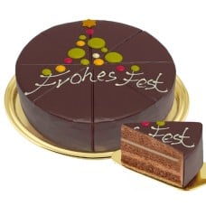 Dessert Cake „Frohes Fest“