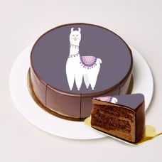 Dessert Motif Cake Lama