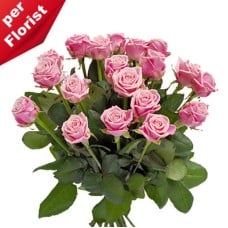 Bouquet of pink roses
