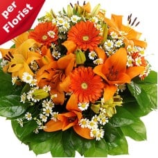 Flower Bouquet Orange