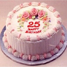 Pink Birthday Cake