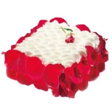 birthday peach cake (30 Cm)