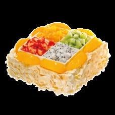 Cake full of fruits (18 Cm)