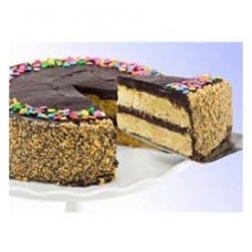 Marble Brownie Cake (Basic)