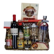 Wine and Vodka basket