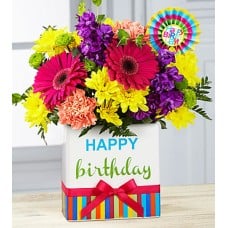 Birthday Brights Bouquet (Best)