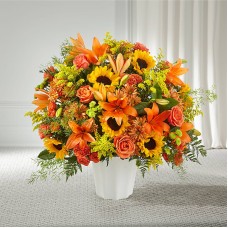 Harvest Thoughts Floor Basket (Standard)