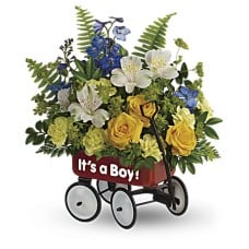 Sweet Little Wagon Bouquet (Standard)