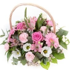 Basket Arrangement - Choose Colours (Standard )