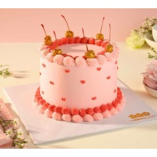 PASTEL PROMISE RIBBON CAKE 1KG