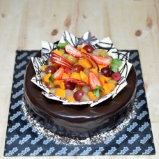 Fruit Delight Chocolate Gateau 1.2Kg (2.6Lbs)