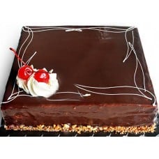 Nut And Fudge Gateau (2Lb)