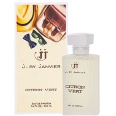 J. BY JANVIER CITRON VERT FRENCH PERFUME MEN LUXURY EAU DE PARFUM - 100 ML