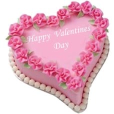 Skylark - 3.3 Pounds Vanilla Heart Cake