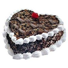 Skylark - 2.2 Pounds Black Forest Heart Cake