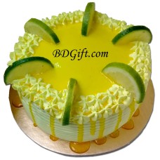 1 Pound Round Shape Lemon Cake