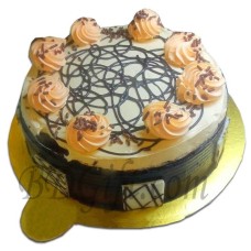 (005) Hot- 2 Pounds Black Forest Round Cake